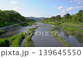新緑が美しい京都・鴨川の風景 青空広がる初夏のリラックス空間 139645550