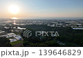 A view of Toyama Bay in the evening from the hilly area of Namerikawa City, Toyama Prefecture. 139646829