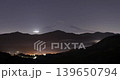 タイムラプス - 箱根芦ノ湖から望む富士山の夜明け 固定撮影 139650794