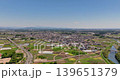 空撮 - 栃木県壬生町の市街地風景 ドリーアウト 139651379