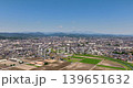 空撮 - 栃木県栃木市の美しい市街地風景 ドリーアウト 139651632