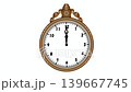 Antique clock, clockwise animation 139667745