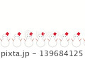 Winter-themed motion graphics of a snowman crossing the screen. 139684125