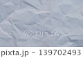 Crumpled White Paper Stop Motion Background with Copy Space Loop. Paper Animation Effect. 139702493