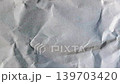 Crumpled White Paper Texture Motion Background With with Copy Space Loop Wrinkled Surface and Abstract Pattern 139703420