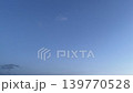 A fixed-point video of a sky with beautiful gradients and slowly moving white clouds. 139770528