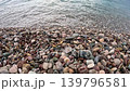 Deserted beach with beautiful sea waves 139796581