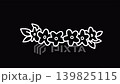 手描き風の花冠のアニメーション。 139825115