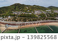 神戸市須磨海岸の沖合上空　西国街道と山陽本線　一ノ谷合戦の浜　 139825568