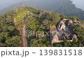 Tilla jogian sikh shrine with domed roofs on forested hilltop in punjab pakistan 139831518