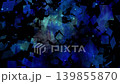 一段閃閃發光、絢麗奪目的藍色方塊動畫影片。 139855870