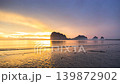 Sea landscape view of stunning colorful sky at tropicana country 139872902