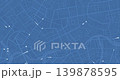 Animated City Map Tracking Multiple Moving Location Pins Across Urban Street Grid 139878595