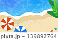 南国ビーチの波打ち際 139892764