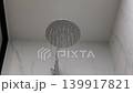 Close up of shower water flowing in modern bathroom, relaxation and personal care concept 139917821