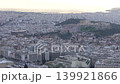 Distant view of the city of Athens at dusk 139921866