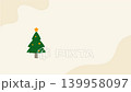 An animation of the text Merry Christmas with a decorated Christmas tree and holly berries. Christmas theme. Holiday. Simple animation. Motion graphic. 139958097