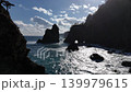 北山崎の断崖絶壁（空撮） - 岩手県下閉伊郡田野畑村,日本 139979615