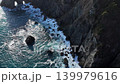 北山崎の断崖絶壁（空撮） - 岩手県下閉伊郡田野畑村,日本 139979616