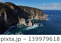 北山崎の断崖絶壁（空撮） - 岩手県下閉伊郡田野畑村,日本 139979618