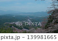 從奈良吉野山的花屋倉展望台眺望 139981665
