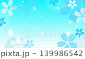 Refreshing cherry blossom and falling petal animation background - 4K video footage 139986542