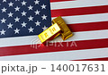 Gold bars or ingots as a tool for balance, financial investment, and savings. Gold bars 140017631