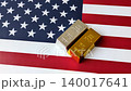 Gold and silver bullion or ingots as metals for bank storage, investments. Gold and silver bars 140017641