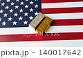Gold and silver bullion or ingots as metals for bank storage, investments. Gold and silver bars 140017642