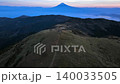 Aerial view of Mt. Daruma on the Izu Peninsula 140033505