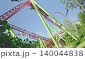 Roller coaster in the amusement park 140044838