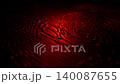Dark fluid patterns background with bloody red surface and morphing liquid organic structures. Abstract biomorphic design animation in horror style with smooth flow effect. 3D motion graphics 4K 60fps 140087655