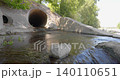 Large round sewage outlet contributing to coastal pollution 140110651