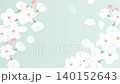 Cherry blossom blizzard animation background | Spring Japanese style frame / Full bloom cherry blossom video material 140152643
