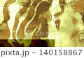 Gold vintage texture background with frame strips sliding from left and right. 140158867