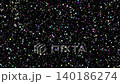 A looping animation with a detailed, colorful, sparkling background. 140186274