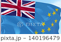 Tuvalu Flag Looping Background Animation 140196479