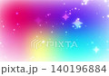 Rainbow gradient with sparkling particle effects - Loopable 4K video background 140196884