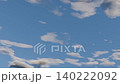 ループ　雲が流れる青空のアニメーション 140222092
