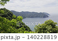 Mikata Five Lakes: A panoramic view of lush green mountains and beautiful sea 140228819