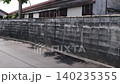 Retro concrete block wall, memories of the Showa era, Showa era scenery, old, horror, downtown, corrugated iron, architecture, dilapidation, dirty 140235355
