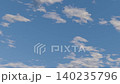 ループ　雲が流れる青空のアニメーション 140235796