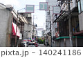 Retro streetscape, Showa era scenery, deserted, early morning, Gifu City 140241186