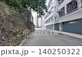 May 24 2026  , sloping urban hillside street features local residential mid-rises and community facilities nestled in the Ping Shan area. 140250322