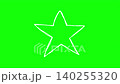 用於社群媒體圖示的二維塗鴉素材，包含可活動的手繪線條：塗鴉、愛心、星星、按讚、表情符號、綠色 140255320