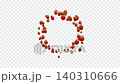 Cute strawberry particles that draw circles, 3 sets of 1 to 3 rotations, with alpha channel. 140310666