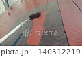 Exterior wall roof painting 140312219