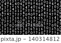 A string of numbers, a cyber/hacker-like background, simple black and white. 140314812