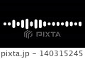 Video of musical sound waves or audio waveforms 140315245
