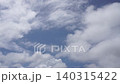 A clear blue sky and gentle, flowing clouds soothe the soul. 140315422